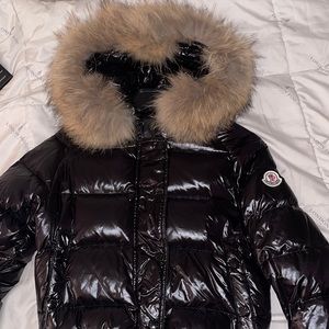 Moncler Dupe . Real raccoon fur